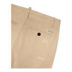 BALMAIN pantalone tinta unita cn toppe Beige per Bambino DQ1182 BEIGE BALMAIN 