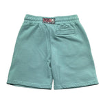 Saint Barth Bermuda Tinta Unita con Elastico In Vita per Bambino 00645L VERDE SAINT BARTH 