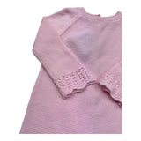 Le Bebe Tutina Manica Lunga Tinta Unita per Neonata LBG6276 ROSA LE BEBE 