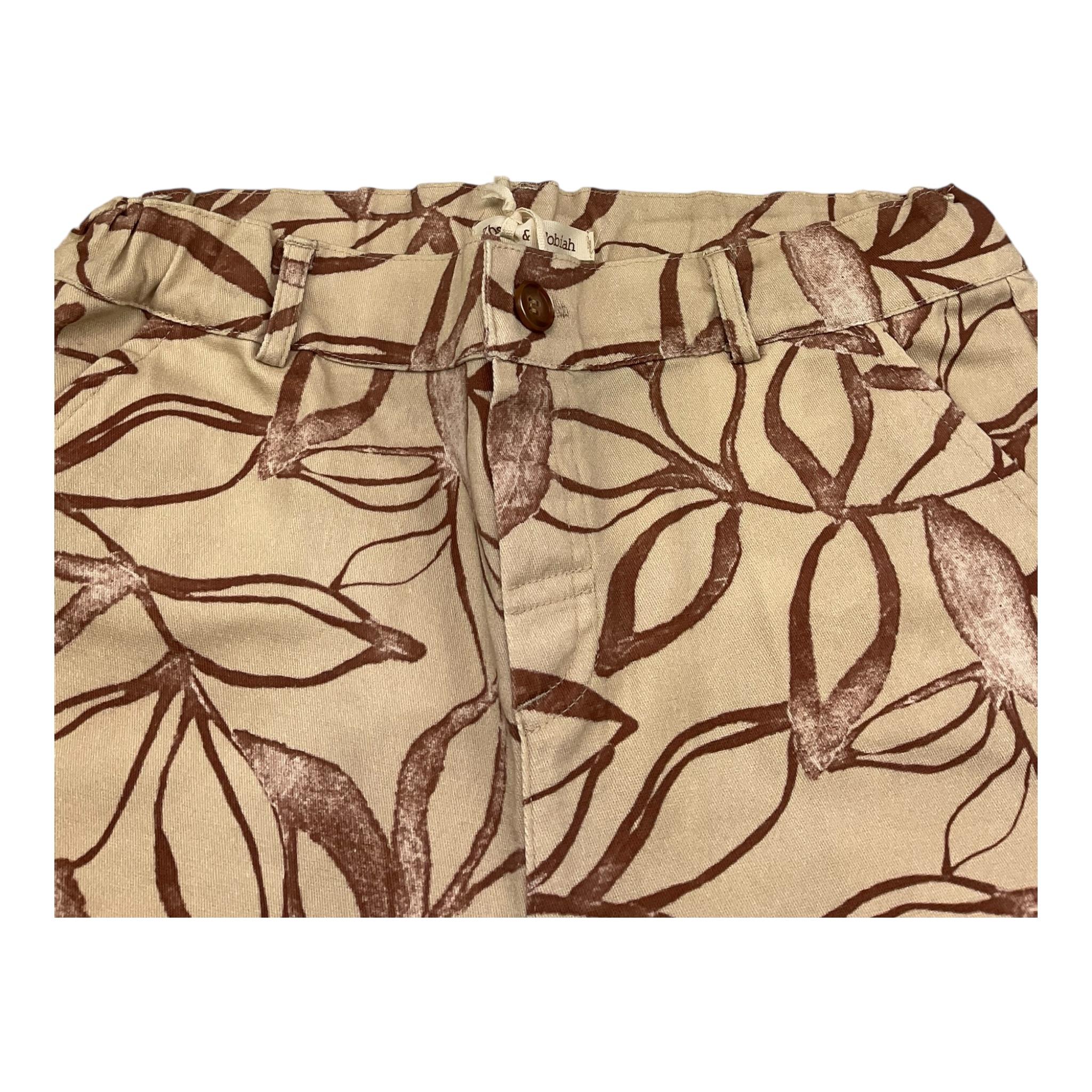 Zhoe & Tobiah Bermuda Tinta Unita Stampa Fantasia per Bambino JU1M BEIGE ZHOE & TOBIAH 