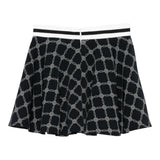 Elisabetta Franchi Gonna Tinta Unita con Elastico In Vita per Bambina EFG185 NERO ELISABETTA FRANCHI 