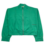 Hinnominate Felpa con Zip Tinta Unita con Logo per Bambina 3645F00049 VERDE HINNOMINATE 