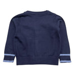 Bikkembergs Cardigan Tinta Unita con Bottoni per Neonato BK3450N BLU BiKKEMBERGS 