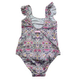 Saint Barth Costume Intero Stampa Fantasia per Bambina TILDA BIANCO SAINT BARTH 