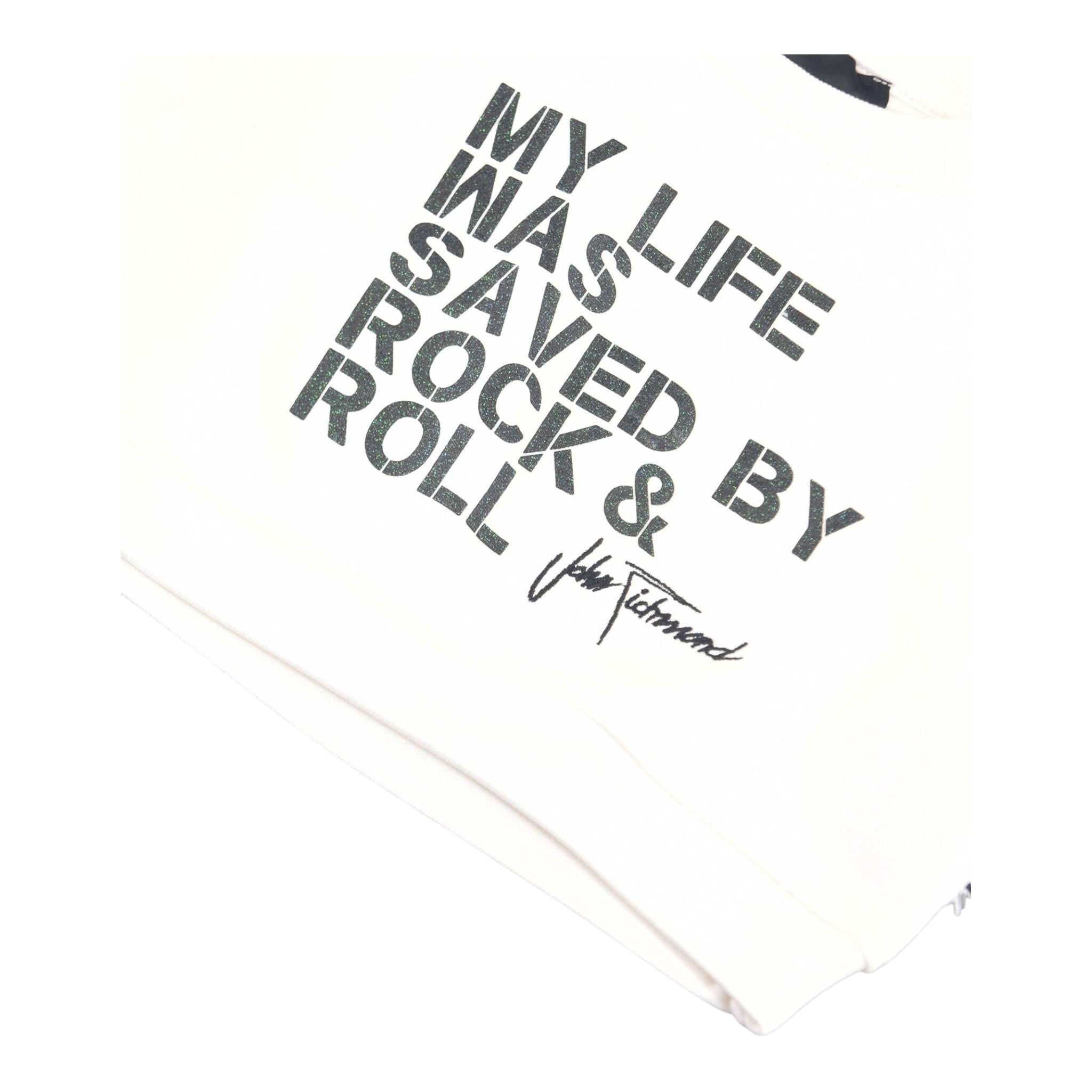 John Richmond Completo 2 Pezzi Felpa-Pantalone per Bambina RGA24125CF BIANCO/NERO JOHN RICHMOND 