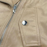 Liu Jo Giubbino Tinta Unita con Zip per Bambina GA5194 BEIGE LIU JO 