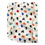 Never Too Camicia Manica Lunga Tinta Unita con Stampe In Contrasto Bianco per Bambino