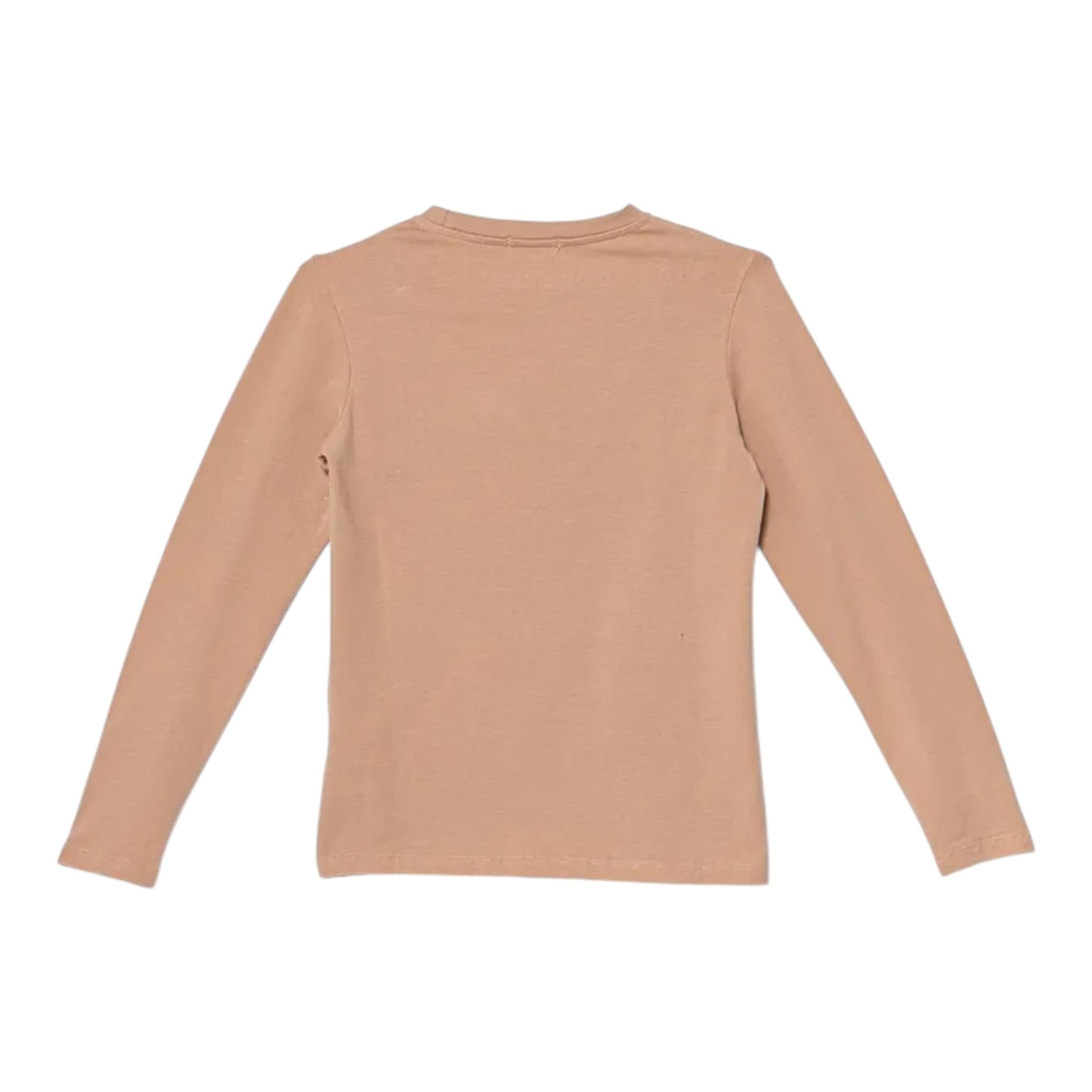 PINKO shirt girocollo tinta unita con stampa Bianco per Bambina F4PIBGTH204X BIANCO PINKO 