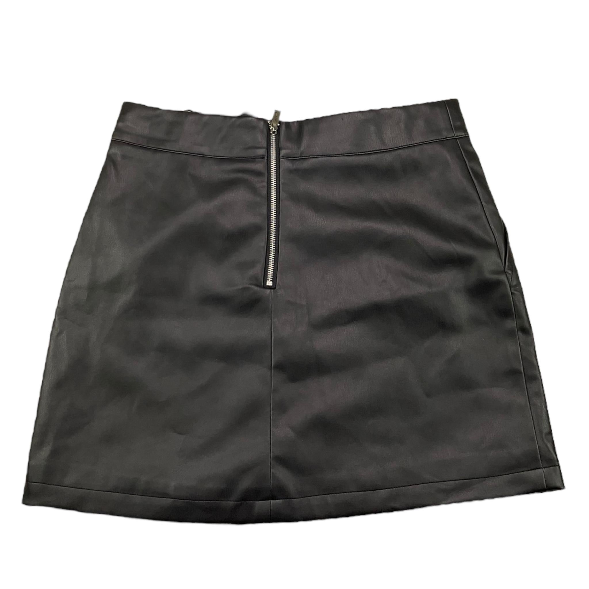 JOHN RICHMOND gonna in ecopelle tinta unita con stampa stella Nero per Bambina RGA24018GO NERO JOHN RICHMOND 