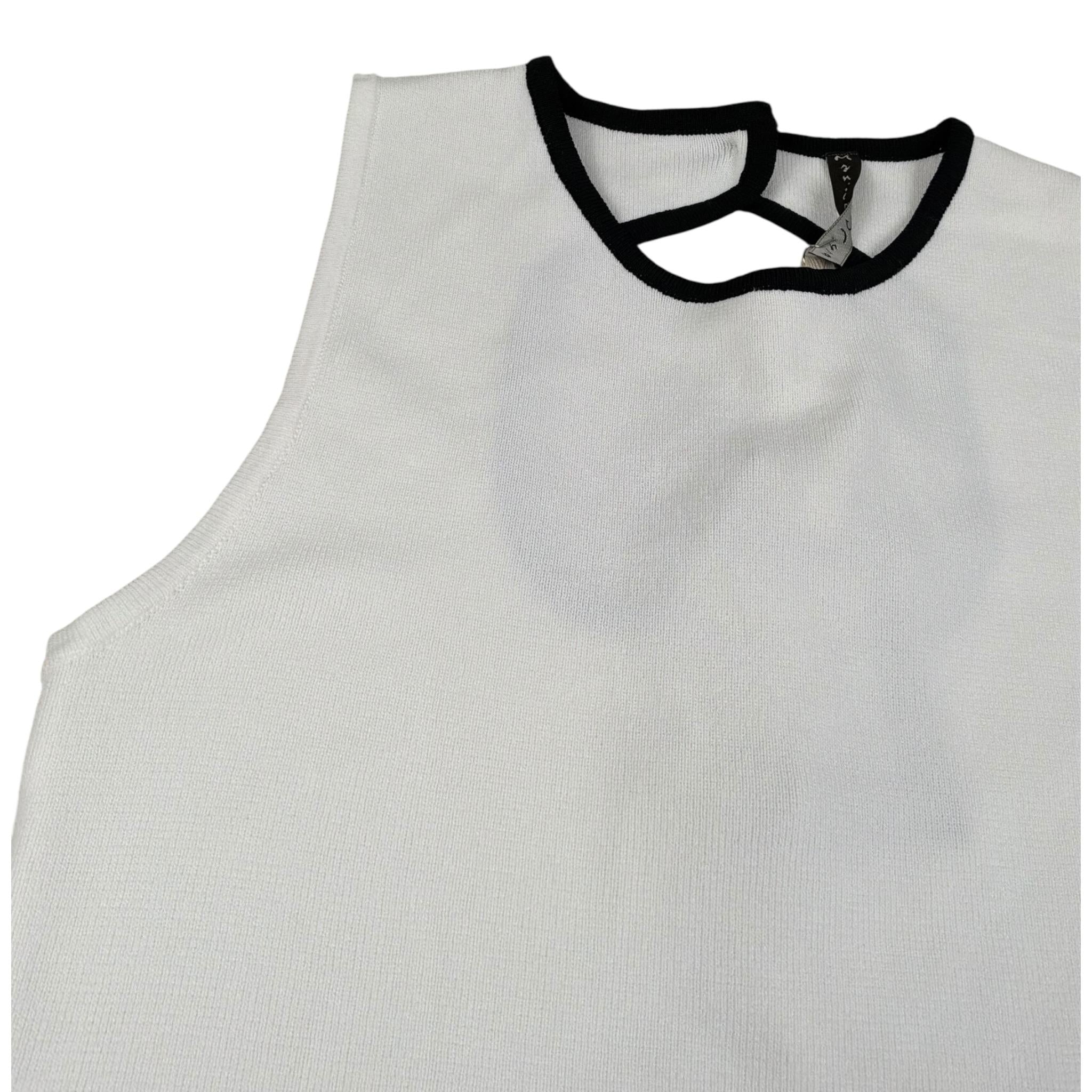 Manila Grace Abito Giromanica Tinta Unita per Bambina MG2742 BIANCO MANILA GRACE 