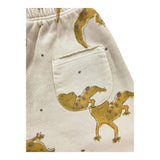 Play Up Bermuda Tinta Unita Con Stampe In Contrasto Beige Per Neonato
