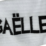 Gaelle Calzini tinta unita con Logo Bianco per Bambina 2746AS00537 BIANCO GAELLE 