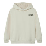 NAME.IT felpa chiusa cn cappuccio tinta unita Beige per Bambino FLMNN BEIGE NAME.IT 