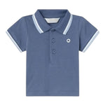 Mayoral Polo Mezza Manica Tinta Unita per Neonato 190X BLU MAYORAL 