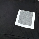 Paolo Pecora T-Shirt tinta unita con Taschino Nero per Bambino PP2260 NERO PAOLO PECORA 