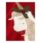 NAME IT maglia girocollo tinta unita con ricami Rosso per Neonata 13222180 ROSSO NAME IT 