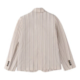 Sarabanda Giacca Tinta Unita Fantasia A Righe per Bambina 06341 BEIGE SARABANDA 