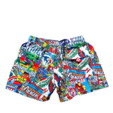 Saint Barth Costume Tinta Unita con Stampa per Bambino JEAMARVEL BIANCO SAINT BARTH 