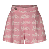 Marc Ellis Short tinta unita con Logo Rosa per Bambina JMJSO01160 ROSA MARC ELLIS 