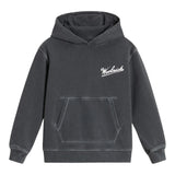 WOOLRICH felpa chiusa con cappuccio tinta unita Grigio per Bambino KSW019902 GRIGIO WOOLRICH 