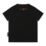 John Richmond T-Shirt Girocollo Tinta Unita con Stampa per Neonato RIP25014TSXXX NERO JOHN RICHMOND 