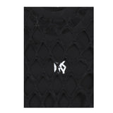 Dkny Canotta Tinta Unita Cont Trafori per Bambina D62317 NERO DKNY 