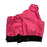 Pinko Top Monospalla Tinta Unita Rosa Per Bambina