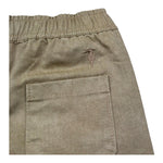 Trussardi Pantalone Tinta Unita con Elastico In Vita per Neonato TIP2606PA BEIGE TRUSSARDI 