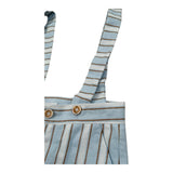 Pure Firenze Bermuda Fantasia A Righe con Bretelle per Neonato PC03291 AZZURRO PURE FIRENZE 