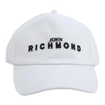 John Richmond Cappello Visiera Tinta Unita con Logo per Bambino RGP25212BT BIANCO JOHN RICHMOND 