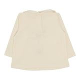 LIU JO shirt girocollo tinta unita con stampa in contrasto Panna per Neonata HF4078X PANNA LIU JO 