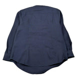 Manuel Ritz Camicia Manica Lunga Collo Coreano tinta unita Blu per Bambino MR1992 BLU MANUEL RITZ 