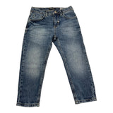 Antony Morato Jeans Tinta Unita con Girovita Regolabile per Bambino MKDT00066 BLU ANTONY MORATO 