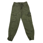 REPLAY pantalone tinta unita con elastico in vita Verde per Bambino SB9085 VERDE REPLAY 