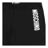 Moschino Bermuda Tinta Unita con Logo per Neonato MUQ01LN NERO MOSCHINO 