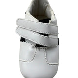 Le Bebe' Sneakers Modello Morbido Tinta Unita con Strappi per Neonato LBB4094 BIANCO LE BEBE' 