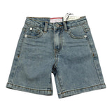 Cesare Paciotti Bermuda Tinta Unita In Denim per Bambino BMP5161JX AZZURRO CESARE PACIOTTI 