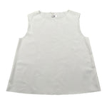 Il Gufo Canotta Girocollo Tinta Unita per Bambina P25TC091N0074 PANNA IL GUFO 