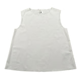Il Gufo Canotta Girocollo Tinta Unita per Bambina P25TC091N0074 PANNA IL GUFO 