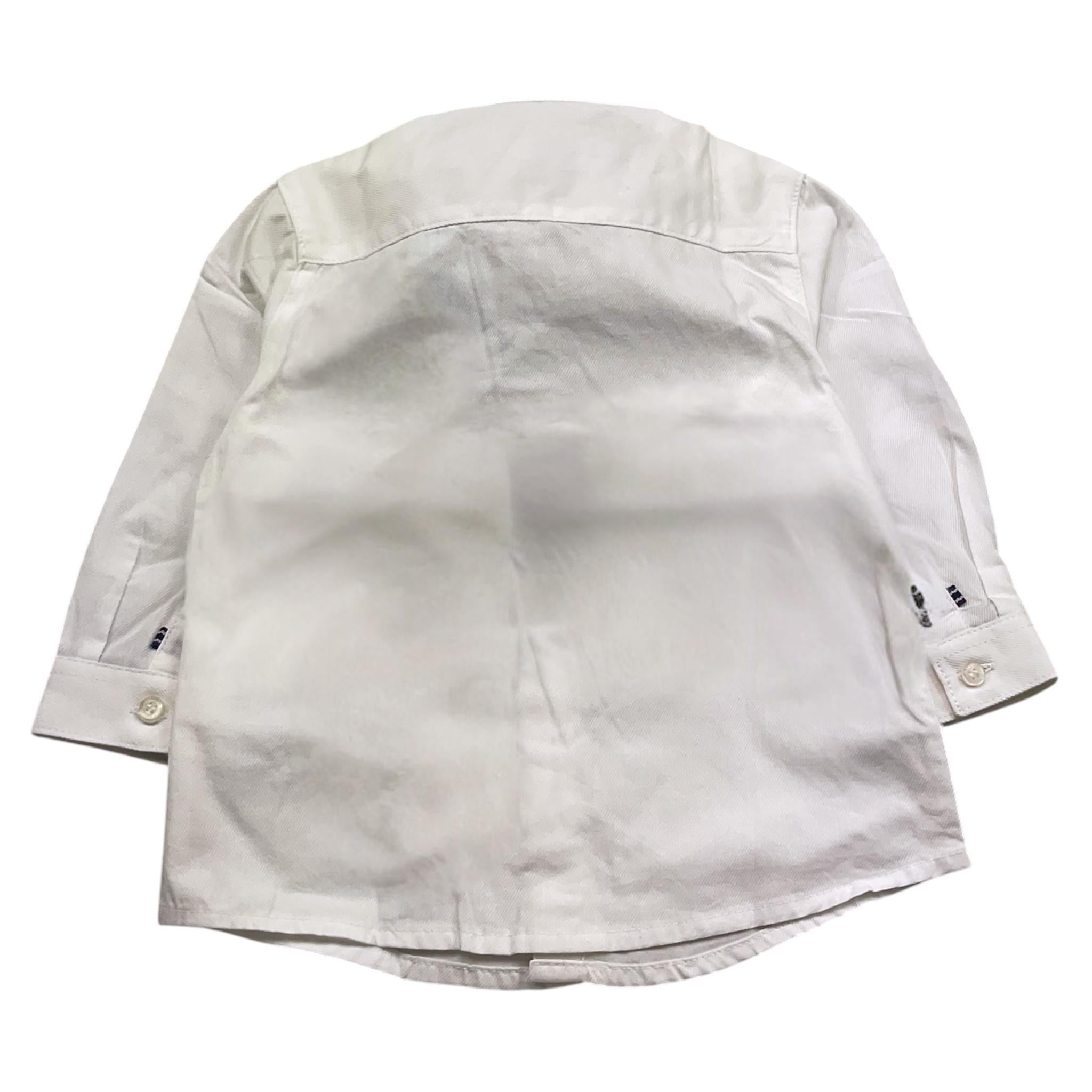 Mayoral Camicia Manica Lunga Tinta Unita per Neonato 124N BIANCO MAYORAL 