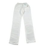 Lalalu' Pantalone Tinta Unita con Elastico In Vita per Bambino PTL40PB BIANCO LALALU' 