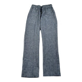 Over-D Pantalone Tinta Unita con Fantasia A Righe per Bambino OK1255SPN BLU OVER-D 