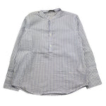 Paolo Pecora Camicia Manica Lunga Fantasia A Righe per Bambino PP4045 BIANCO/AZZURRO PAOLO PECORA 