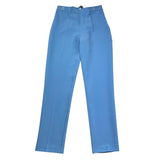Pinko Pantalone Tinta Unita Con Elastico In Vita Azzurro Per Bambina