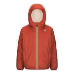 K-WAY giubbino tinta unita con cappuccio Rosso per Bambino K61157WJ ROSSO K-WAY 