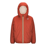 K-WAY giubbino tinta unita con cappuccio Rosso per Bambino K61157WJ ROSSO K-WAY 
