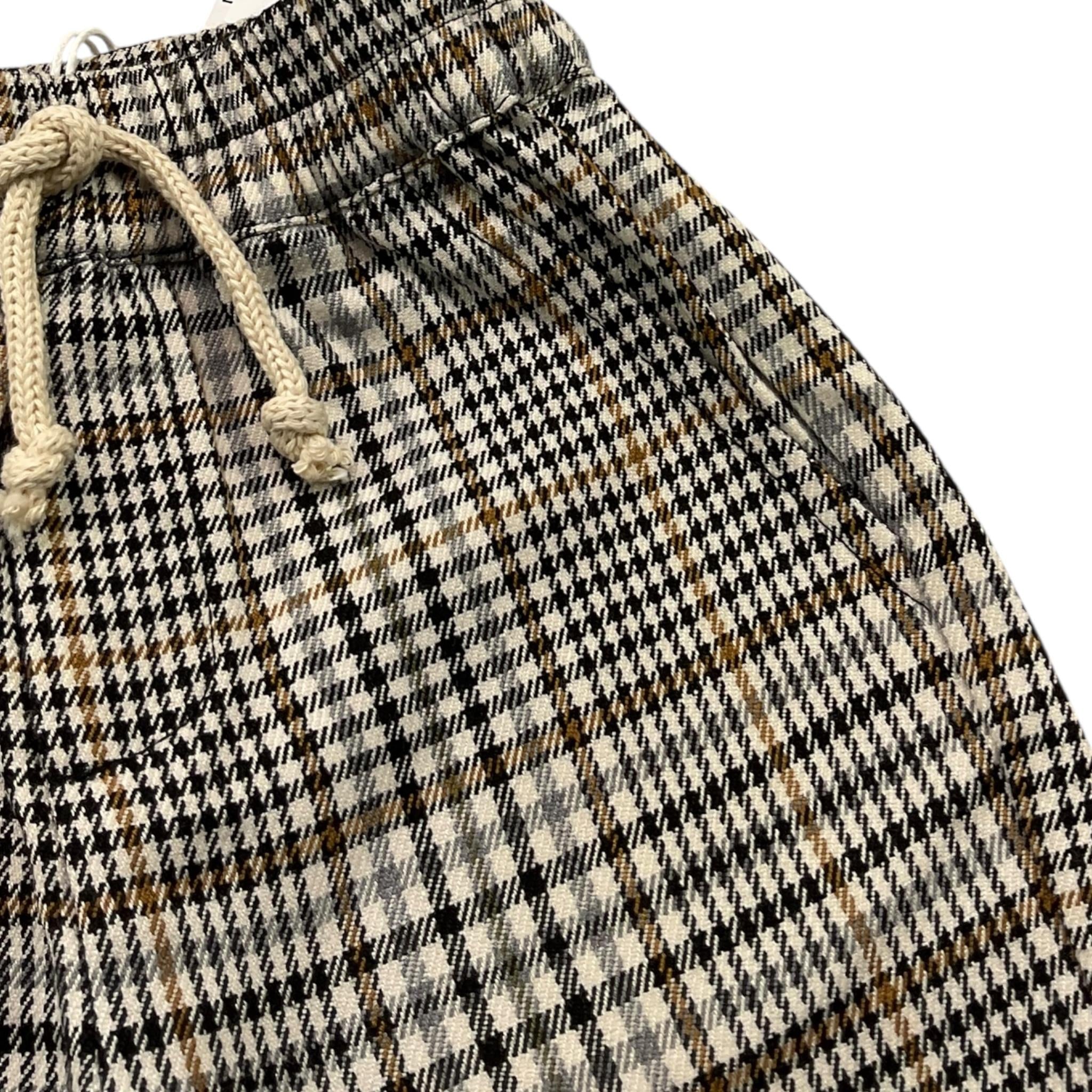 Y-CLU pantalone tinta unita con microfantasia Bianco per Neonato BYN10755 BIANCO Y-CLU 