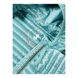 Save The Duck Giubbino Tinta Unita con Zip E Cappuccio per Bambino J32197G VERDE ACQUA SAVE THE DUCK 