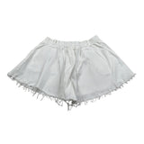 New Collection Short tinta unita con Elastico In Vita Bianco per Bambina MY1517 BIANCO NEW COLLECTION 