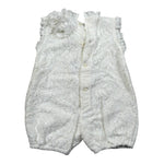 Marlu' Pagliaccetti Giromanica Tinta Unita  per Neonata EC2923 BIANCO MARLU' 